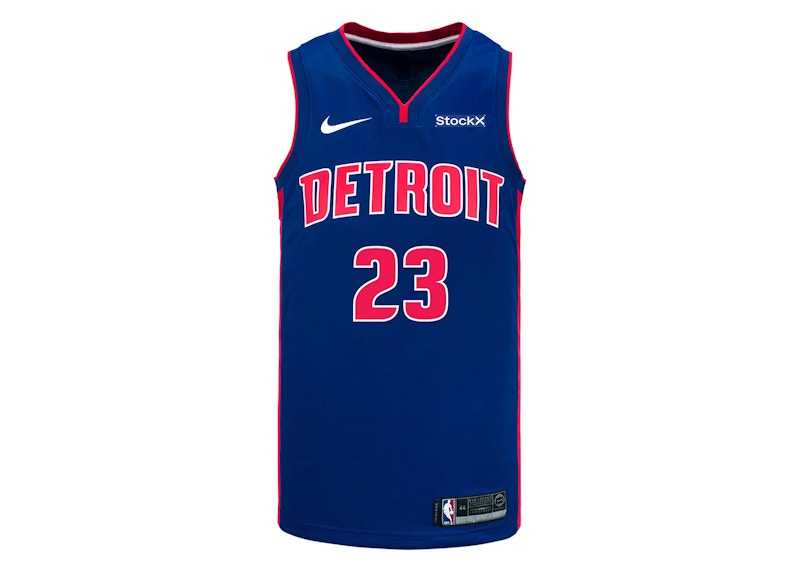 Nike NBA Detroit Pistons Jaden Ivey Icon Swingman 2024/25 Jersey Blue