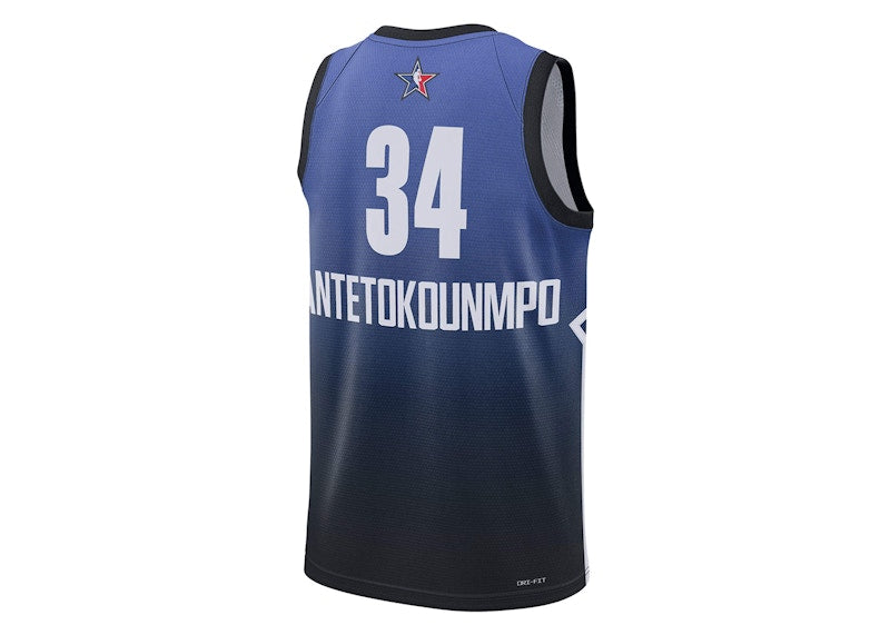 Nike NBA Giannis Antetokounmpo Swingman 2023 Dri-Fit Jersey Blue