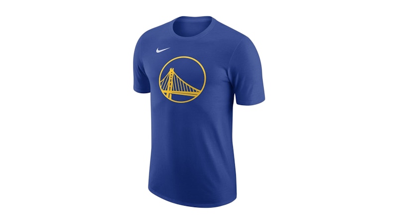Nike NBA Golden State Warriors Essential T-shirt Blue/Yellow
