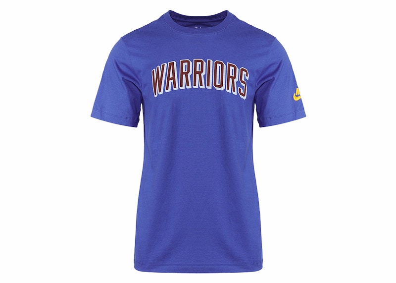 Nike NBA Golden State Warriors Logo T-shirt Blue
