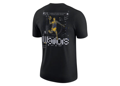 Nike NBA Golden State Warriors Max 90 Loose Fit T-shirt Black