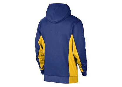 Nike NBA Golden State Warriors Showtime Dri-Fit Hoodie Gold/Blue