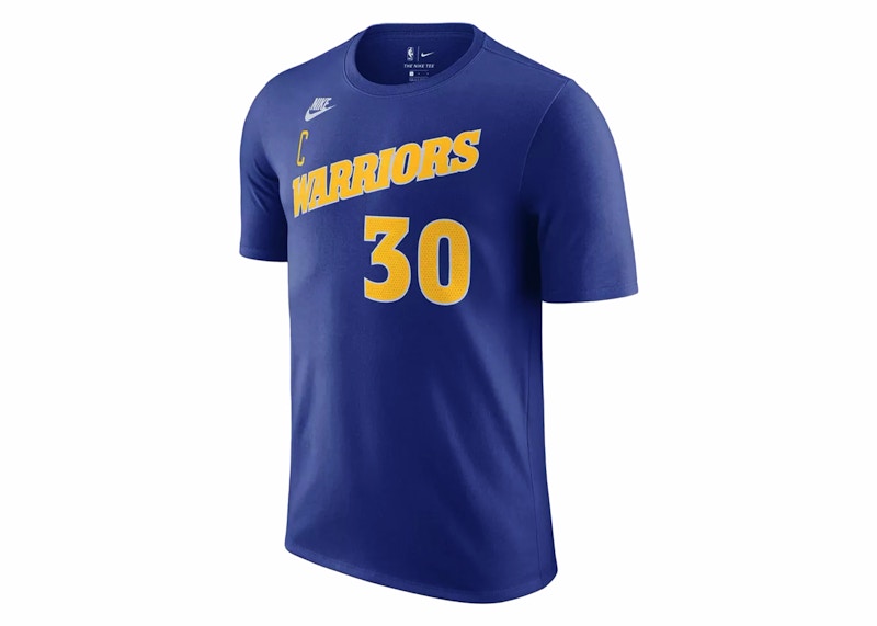 Nike NBA Golden State Warriors Stephen Curry T-shirt Blue