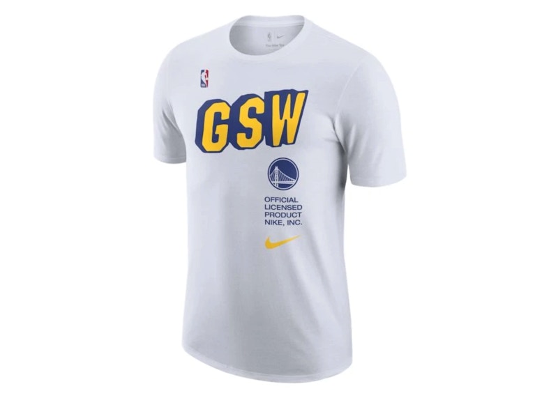 Nike NBA Golden State Warriors T-shirt White
