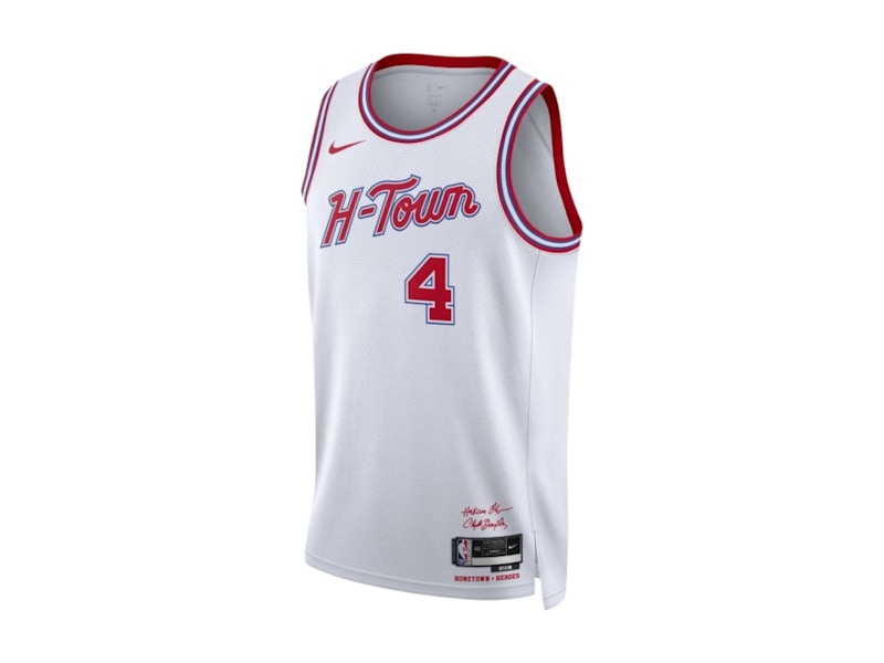 Nike NBA Houston Rockets Jalen Green City Edition 2023/24 Dri Fit Swingman Jersey White