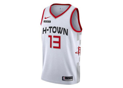 Nike NBA Houston Rockets James Harden Jersey White