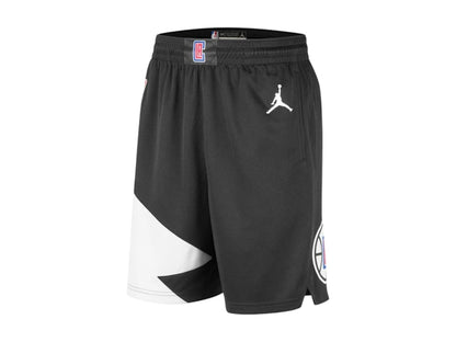 Nike NBA Jordan Los Angeles Clippers Statement Edition Dri-Fit Swingman Shorts Black/White