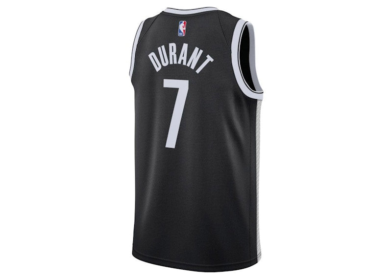 Nike NBA Kevin Durant Brooklyn Nets Icon Edition Jersey Black