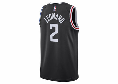 Nike NBA LA Clippers Kawhi Leonard Dri-FIT Jersey Black
