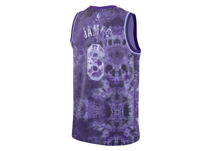 Nike NBA LeBron James Los Angeles Lakers 2022/23 Select Series Jersey Purple Pulse