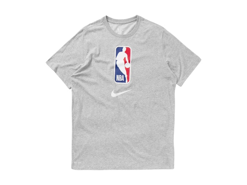 Nike NBA Logo Dri-Fit T-shirt Grey/White