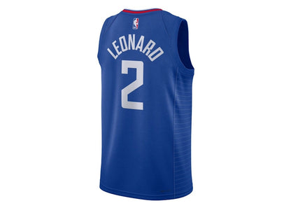 Nike NBA Los Angeles Clippers Kawki Leonard Icon Edition Jersey Blue/White
