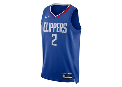 Nike NBA Los Angeles Clippers Kawki Leonard Icon Edition Jersey Blue/White