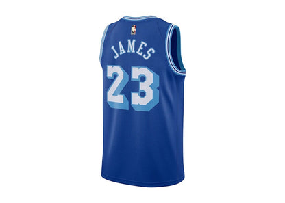 Nike NBA Los Angeles Lakers 2020 Lebron James Classic Edition Swingman Jersey Rush Blue
