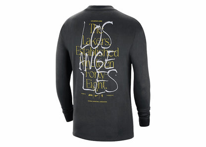Nike NBA Los Angeles Lakers CTS Max90 L/S T-shirt Black
