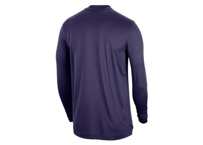 Nike NBA Los Angeles Lakers City Edition Dri-Fit Loose Fit L/S T-shirt Purple