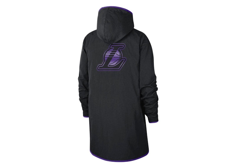 Nike NBA Los Angeles Lakers Courtside City Edition Jacket Black/Purple