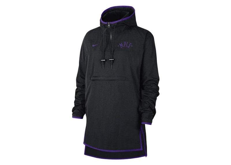 Nike NBA Los Angeles Lakers Courtside City Edition Jacket Black/Purple