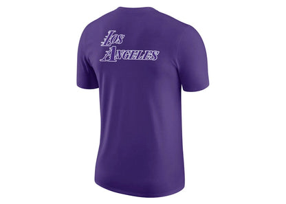 Nike NBA Los Angeles Lakers Courtside City Edition T-shirt Purple