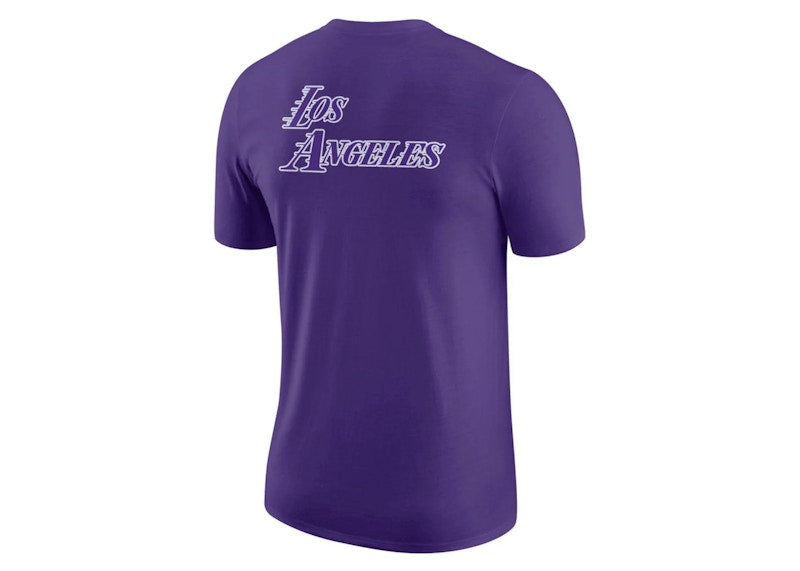 Nike NBA Los Angeles Lakers Courtside City Edition T-shirt Purple