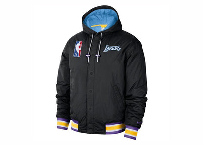 Nike NBA Los Angeles Lakers Courtside Jacket Black/Coast/Amarillo/Field Purple
