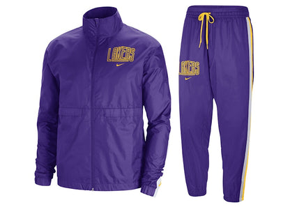 Nike NBA Los Angeles Lakers Courtside Tracksuit Purple/Amarillo/White