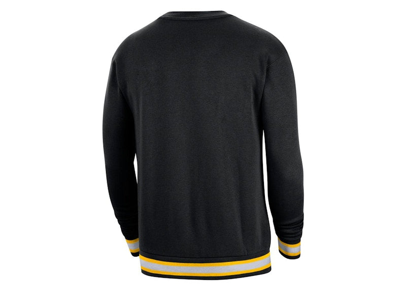 Nike NBA Los Angeles Lakers Fleece Loose Fit Sweatshirt Black
