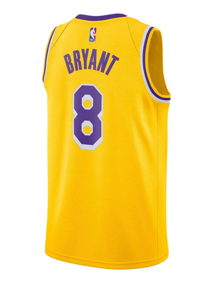 Nike NBA Los Angeles Lakers Icon Edition Kobe Bryant Swingman Jersey Amarillo/Purple/White