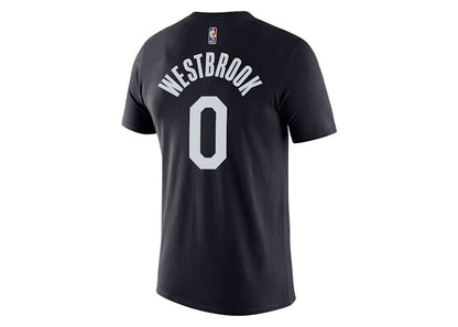 Nike NBA Los Angeles Lakers Russell Westbrook T-shirt Black/White/Purple