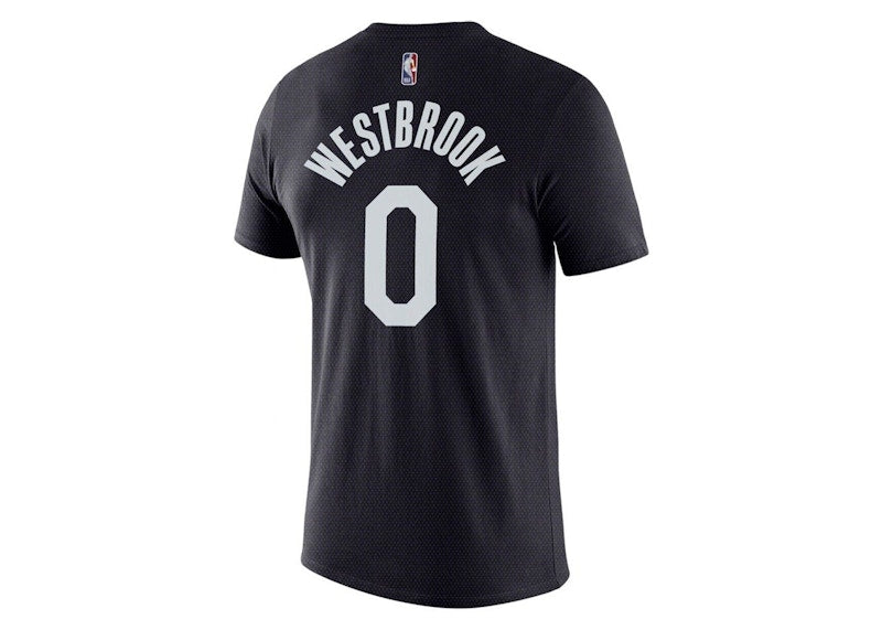Nike NBA Los Angeles Lakers Russell Westbrook T-shirt Black/White/Purple