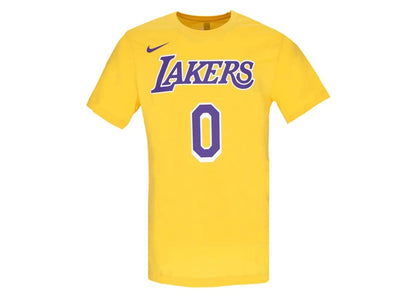 Nike NBA Los Angeles Lakers Russell Westbrook T-shirt Yellow