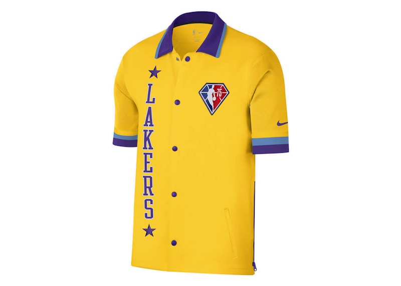 Nike NBA Los Angeles Lakers Showtime Mixtape Edition T-shirt Yellow