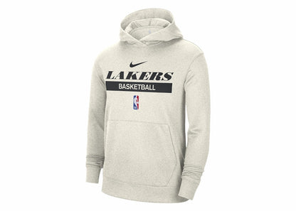Nike NBA Los Angeles Lakers Spotlight Pullover Dri-Fit Loose Fit Hoodie Sail
