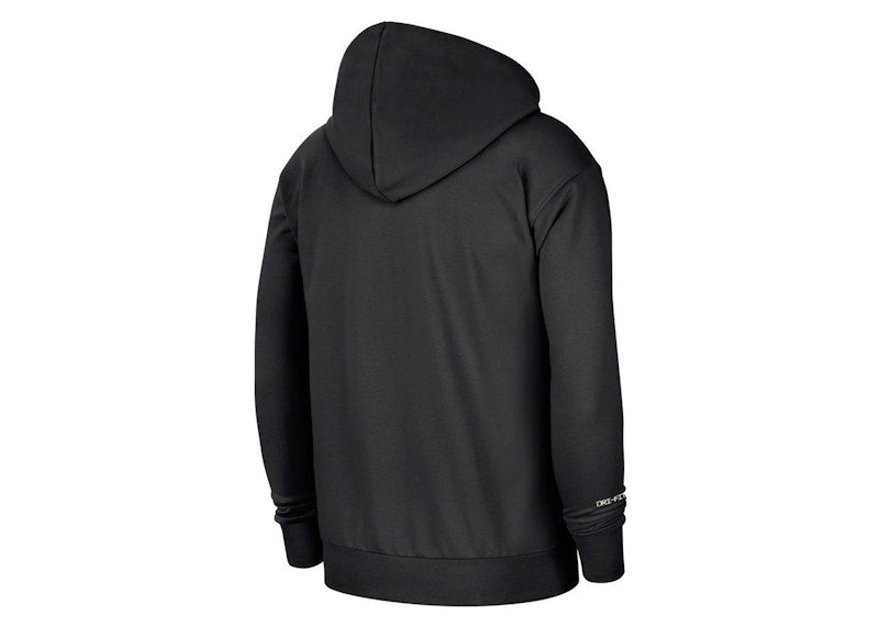 Nike NBA Los Angeles Lakers Standard Issue Dri-Fit Loose Fit Hoodie Black