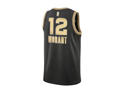 Nike NBA MVP Ja Morant Memphis Grizzlies 2024 Select Series Diri-Fit Swingman Jersey Club Gold/Black