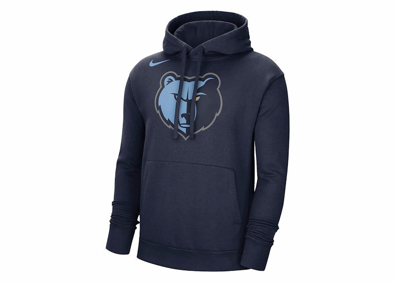 Nike NBA Memphis Grizzlies Fleece Pullover Hoodie Navy