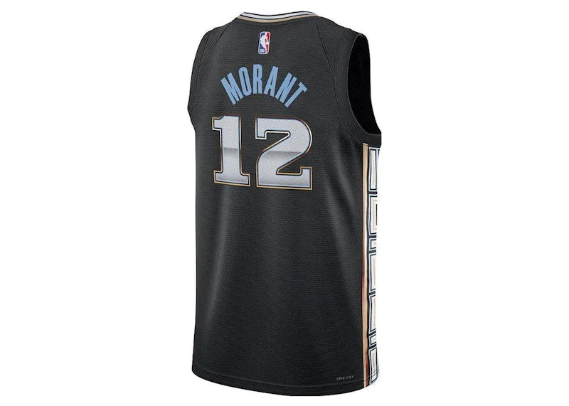 Nike NBA Memphis Grizzlies Ja Morant Dri-Fit Jersey Black