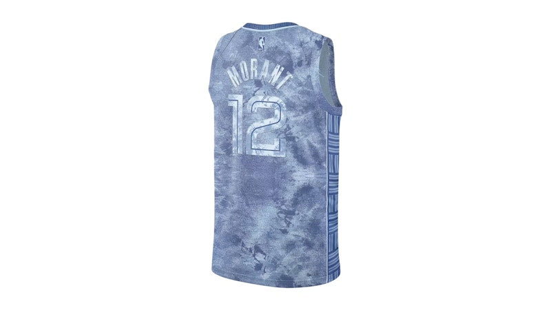 Nike NBA Memphis Grizzlies Ja Morant Dri-Fit Jersey Blue