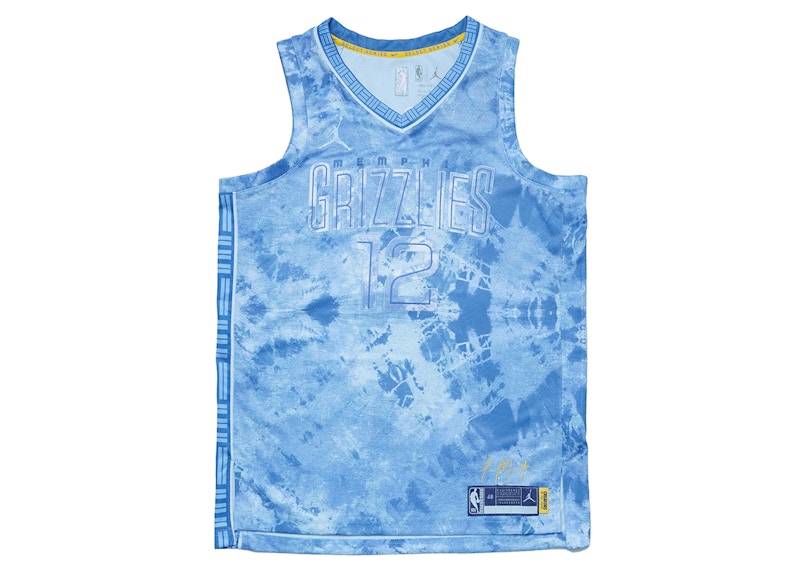 Nike NBA Memphis Grizzlies Ja Morant Dri-Fit Jersey Blue