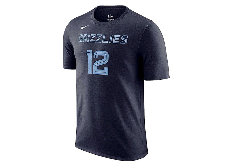 Nike NBA Memphis Grizzlies Ja Morant N&N Icon T-shirt Blue/White