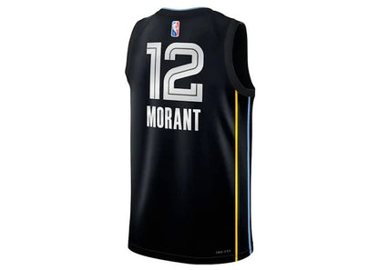 Nike NBA Memphis Grizzlies Ja Morant Select Edition Dri-Fit Jersey Black