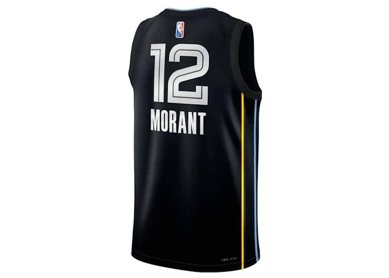 Nike NBA Memphis Grizzlies Ja Morant Select Edition Dri-Fit Jersey Black