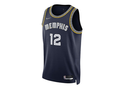 Nike NBA Memphis Grizzlies Morant City Edition Swingman Jersey Navy