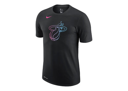 Nike NBA Miami Heat City Edition Logo Dri-Fit T-shirt Black/Multi