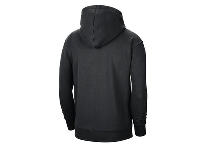 Nike NBA Miami Heat Fleece Pullover Loose Fit Hoodie Black