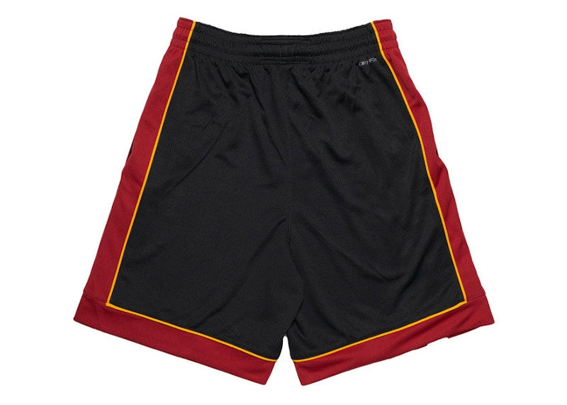 Nike NBA Miami Heat Icon Edition Shorts Black/Red/White