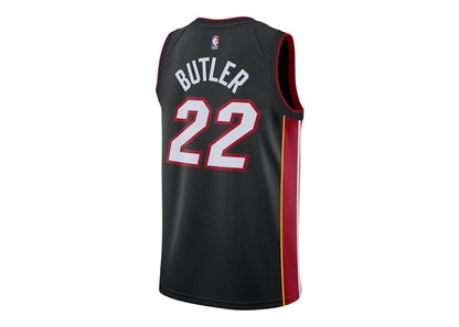 Nike NBA Miami Heat Jimmy Butler Heat Icon Edition 2020 Swingman Jersey Black/Tough Red/Sundial