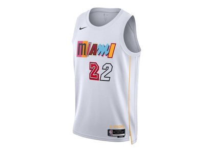 Nike NBA Miami Heat Jimmy Butler City Edition Swingman Jersey White