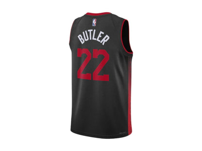 Nike NBA Miami Heat Jimmy Butler Dri-Fit City Edition 23/24 Swingman Jersey Black