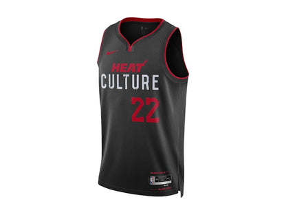 Nike NBA Miami Heat Jimmy Butler Dri-Fit City Edition 23/24 Swingman Jersey Black